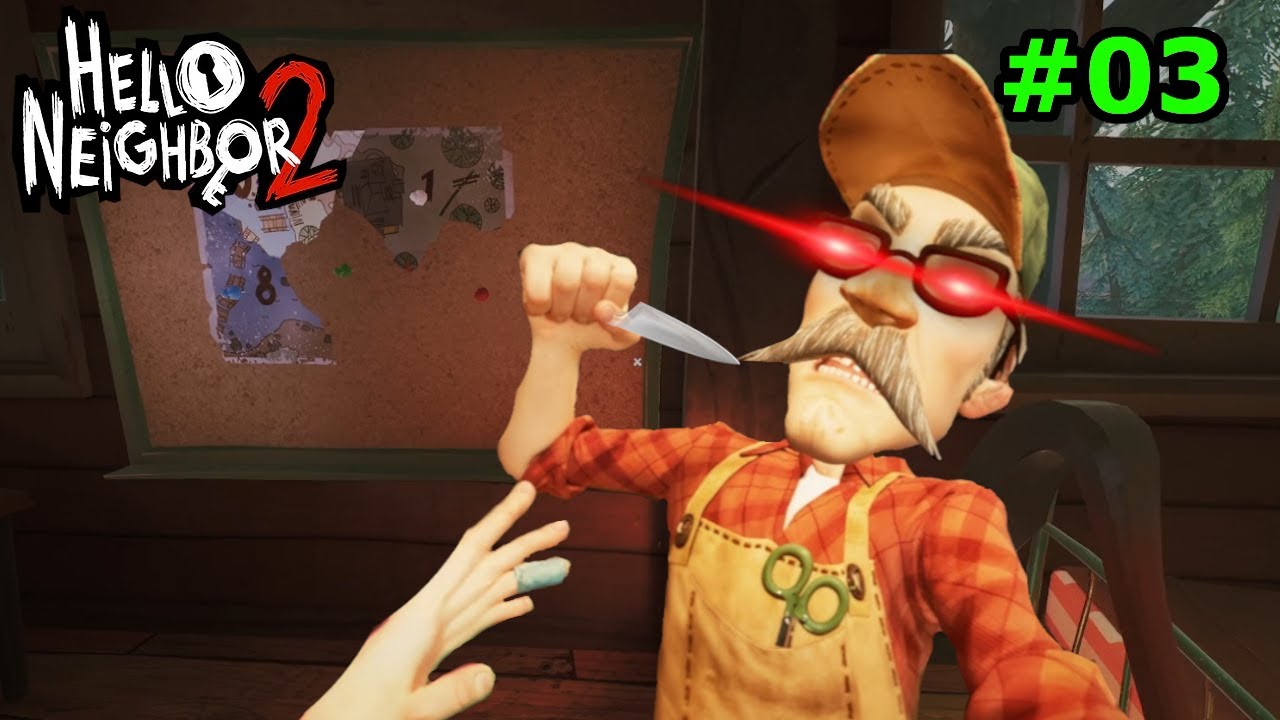 Was versteckt dieser Jäger ? (Hello Neighbor 2 ) #03