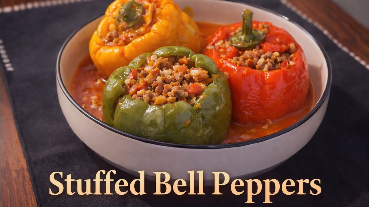 From Kitchen’s Window to Your Table - Stuffed Bell Peppers