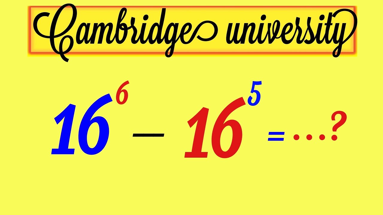 A Harvard University interview math tricks | algebra math test #matholympiadquestion #viralmathsHow 
