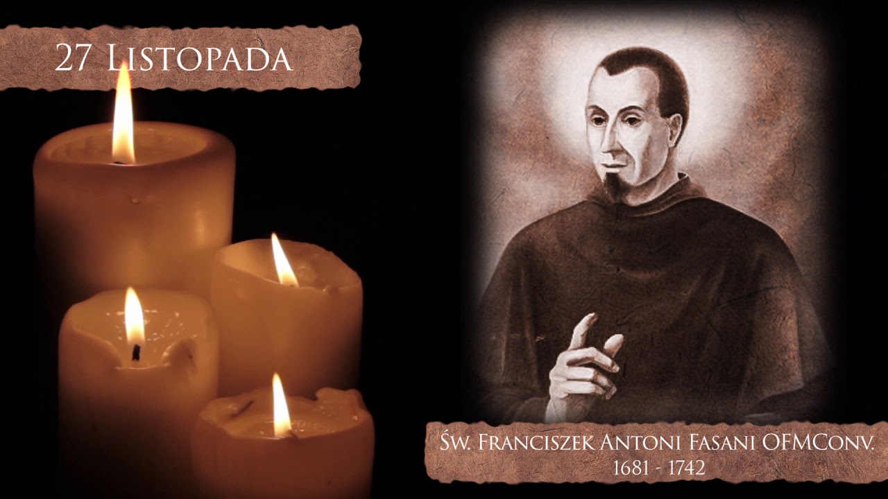 Skarby Kościoła 27 listopada | św. Franciszek Antoni Fasani