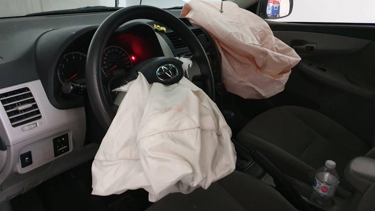 HOW TO REPLACE DASH PANEL WITH AIRBAG ON 2013 TOYOTA COROLLA DASHBOARD AIRBAG REMOVAL