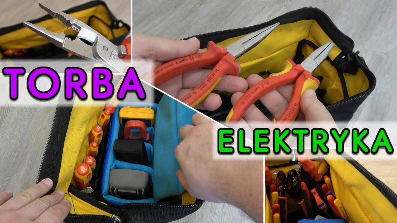 Torba elektryka jakie narzędzia używam.