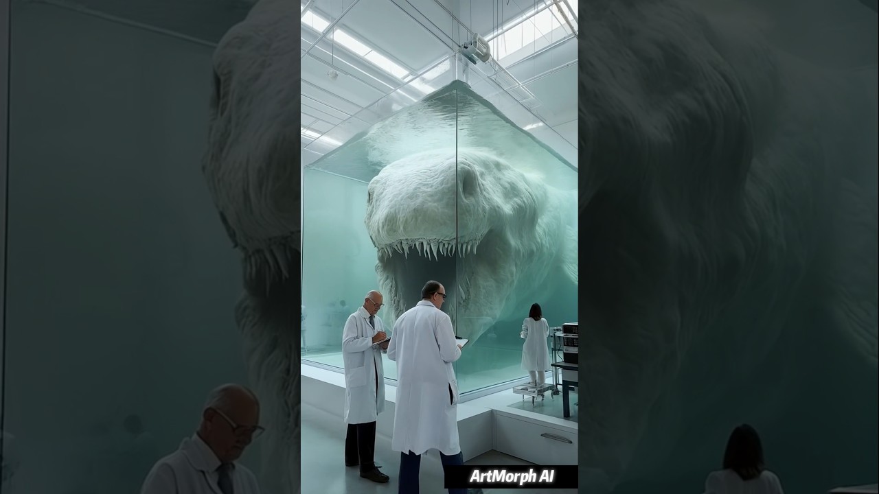 Hidden Lab Reveals Proof of Monsters #monster #ai #shorts