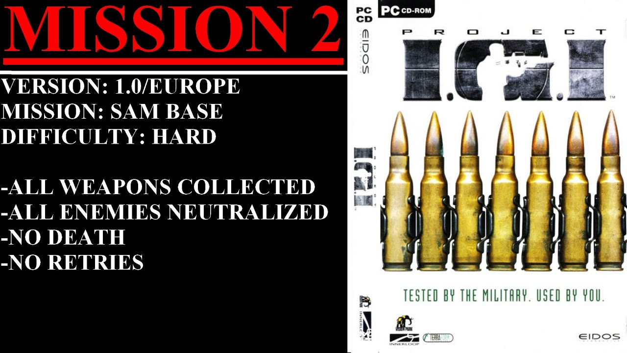Project I.G.I. [v1.0/Europe] (PC) - (Mission 2 - SAM Base | Hard Difficulty)