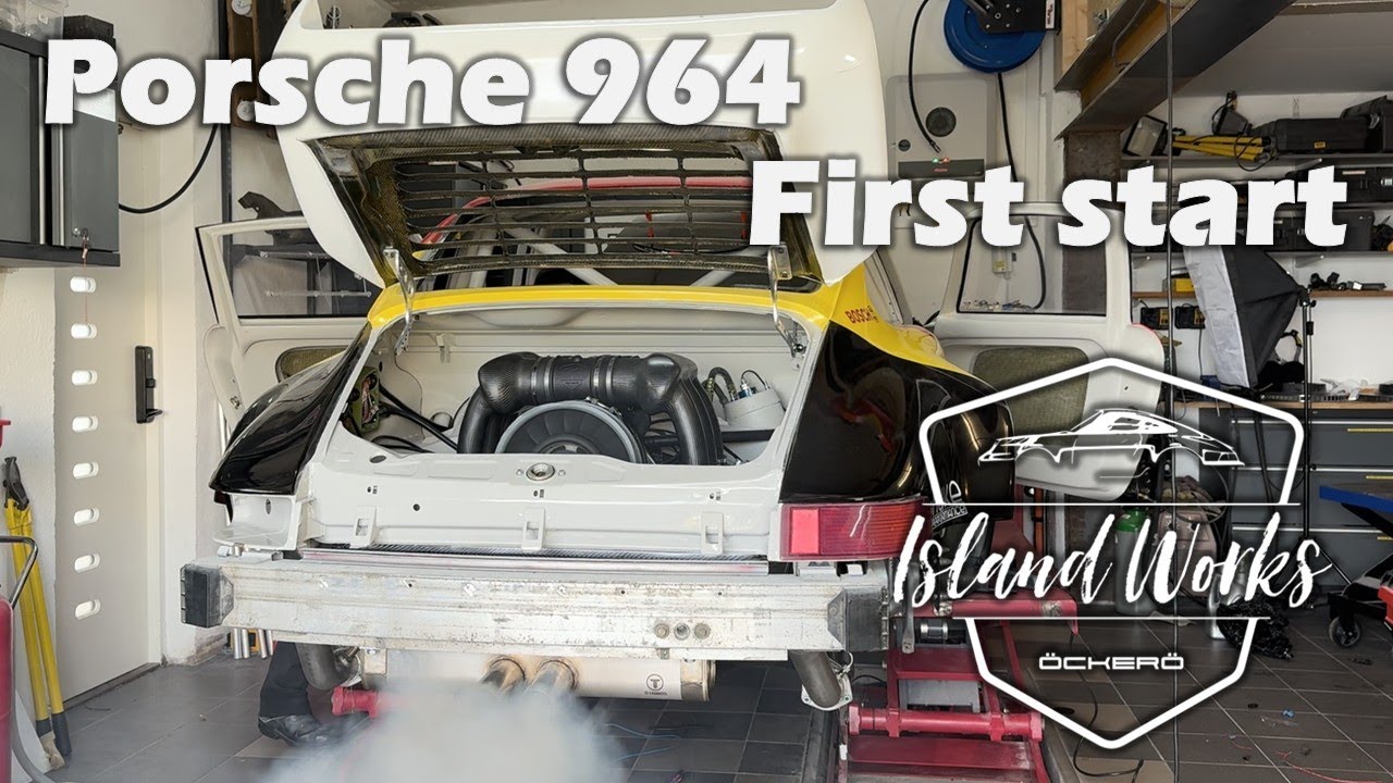 Porsche 964 First start: The beast awakens