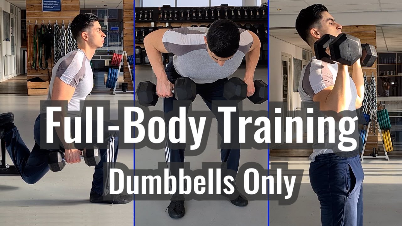 7 Effective Dumbbell Full-Body Exercises (+ Workout Routine)