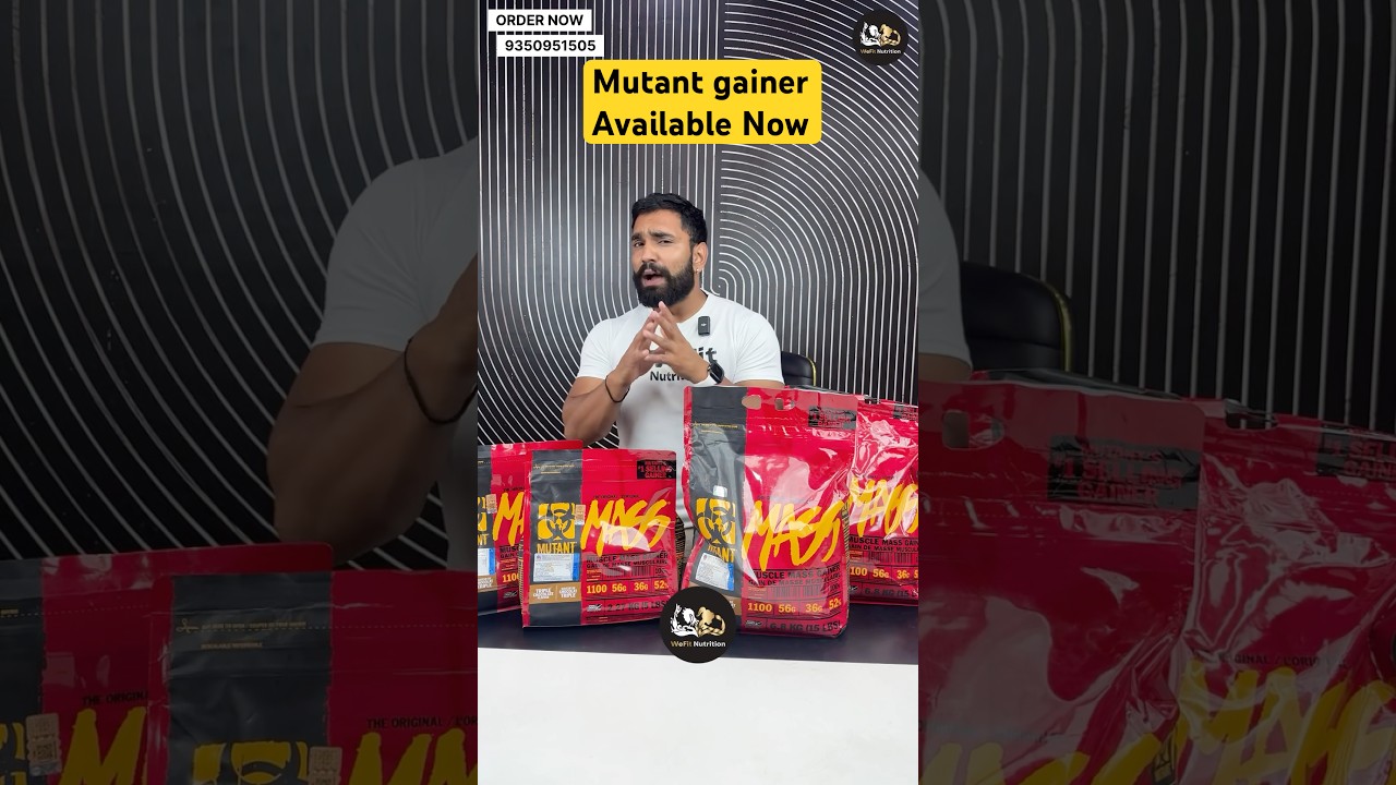 Mutant Mass Gainer Review | For Order :- 9350951505 