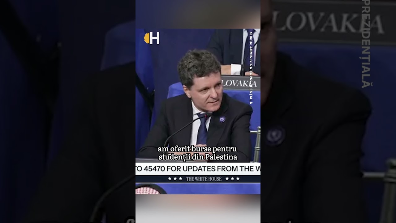 Discursul lui Nicușor Dan la Consiliul pentru Pace: &bdquo;Puteți conta pe noi&rdquo;
