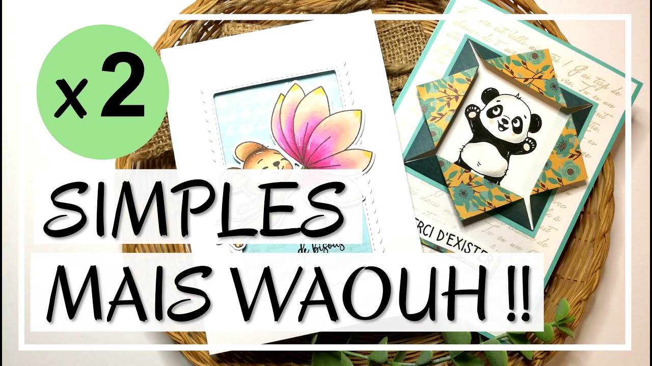 TAMPONNER AVEC DES POUDRES ?! FACILE et WAOUH ! Tuto Carterie Scrapbooking DIY