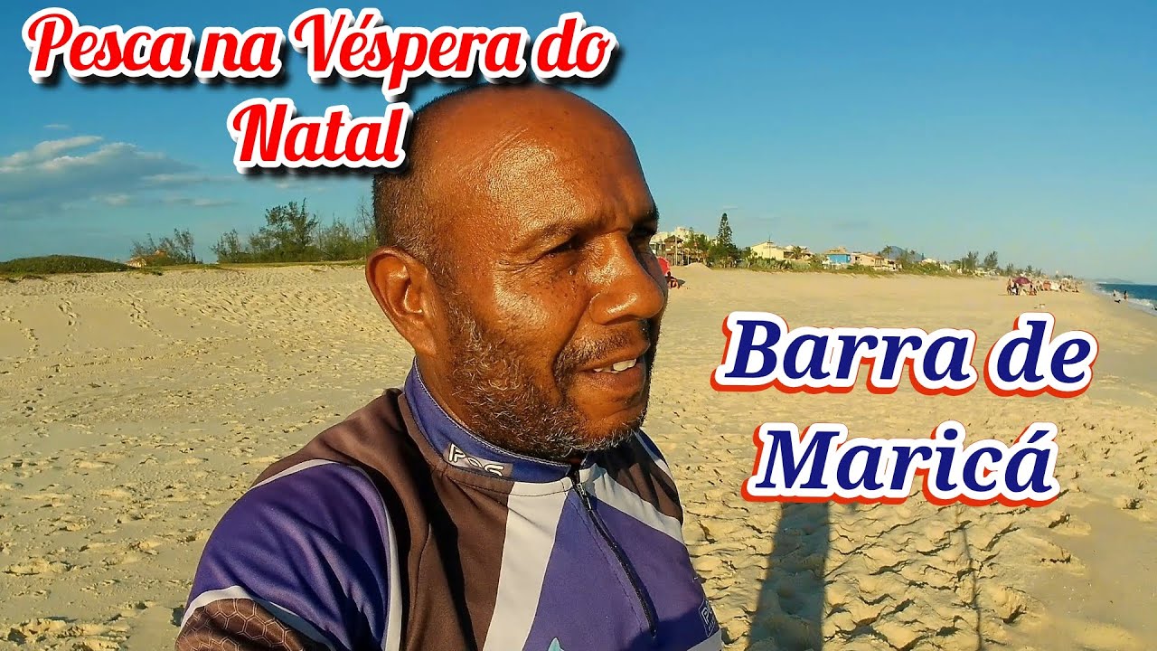 PESCANDO NA PRAIA NA VÉSPERA DE NATAL  QUAL SERÁ MEU PRESENTE?