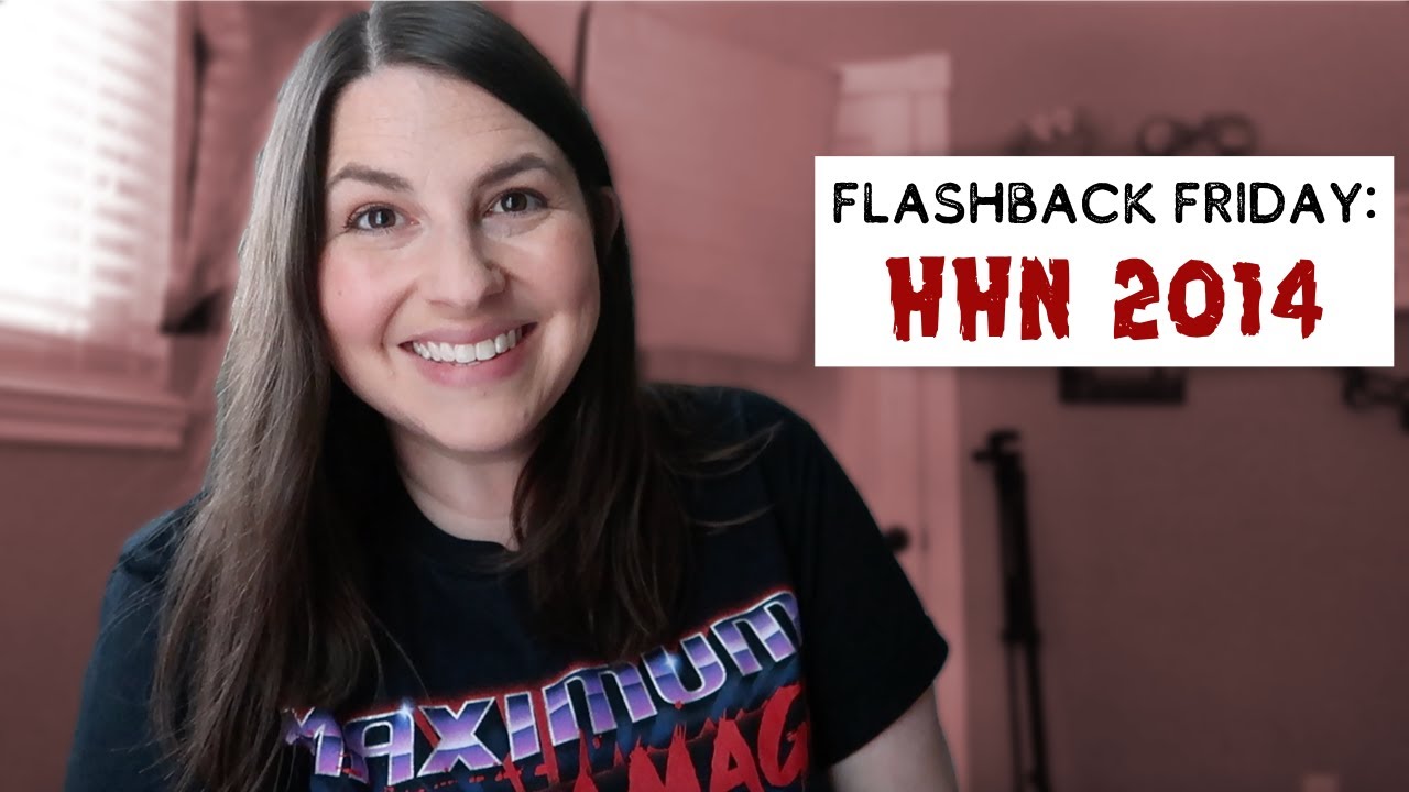 FLASHBACK FRIDAY: Reacting to One of My Favorite HHN Vlogs from 2014!