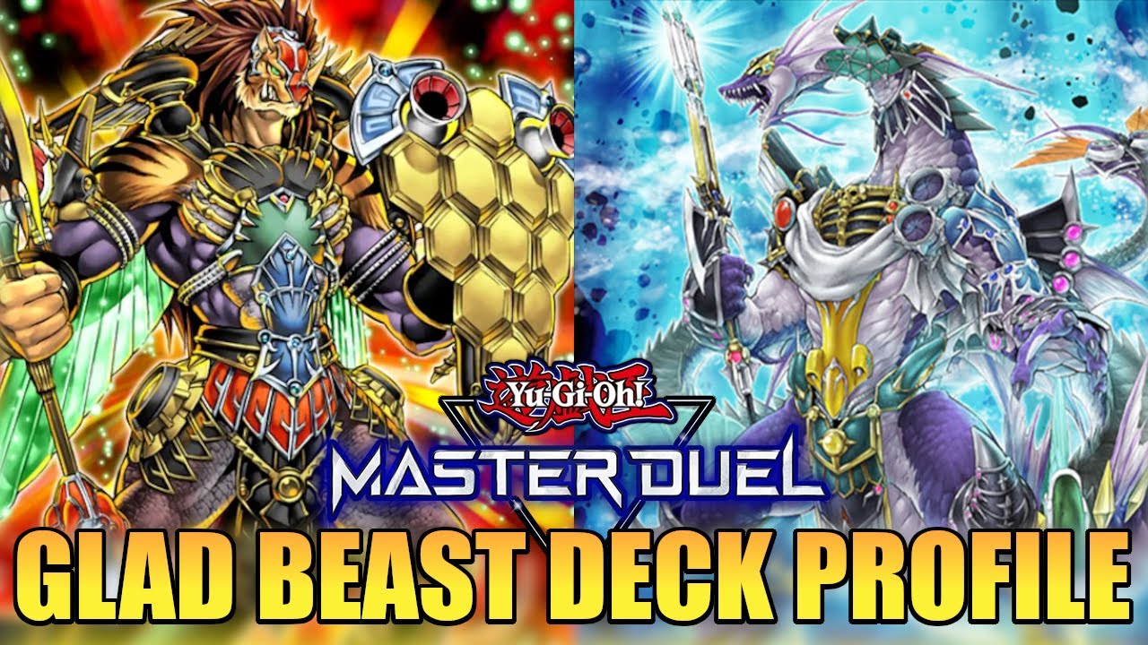 COMPETITIVE BUILD?! GLADIATOR BEAST DECK PROFILE | Yu-Gi-Oh! Master Duel