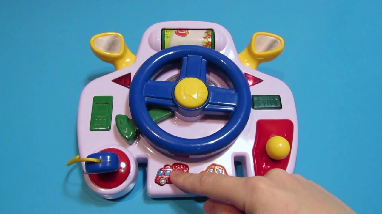 Музыкальный детский руль Navystar Обзор игрушки Musical kids steering wheel Navystar Toys Review