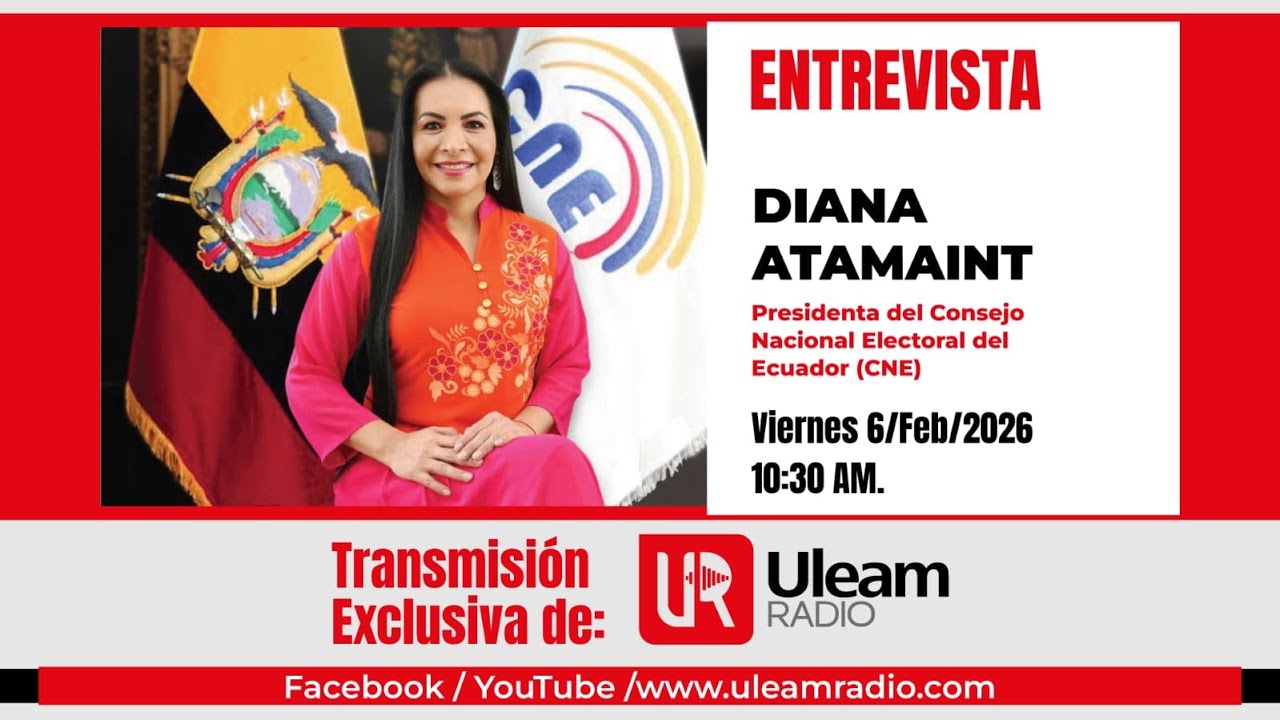 Noticias al Día | Entrevista a Diana Atamaint, presidenta del Consejo Nacional Electoral (CNE)