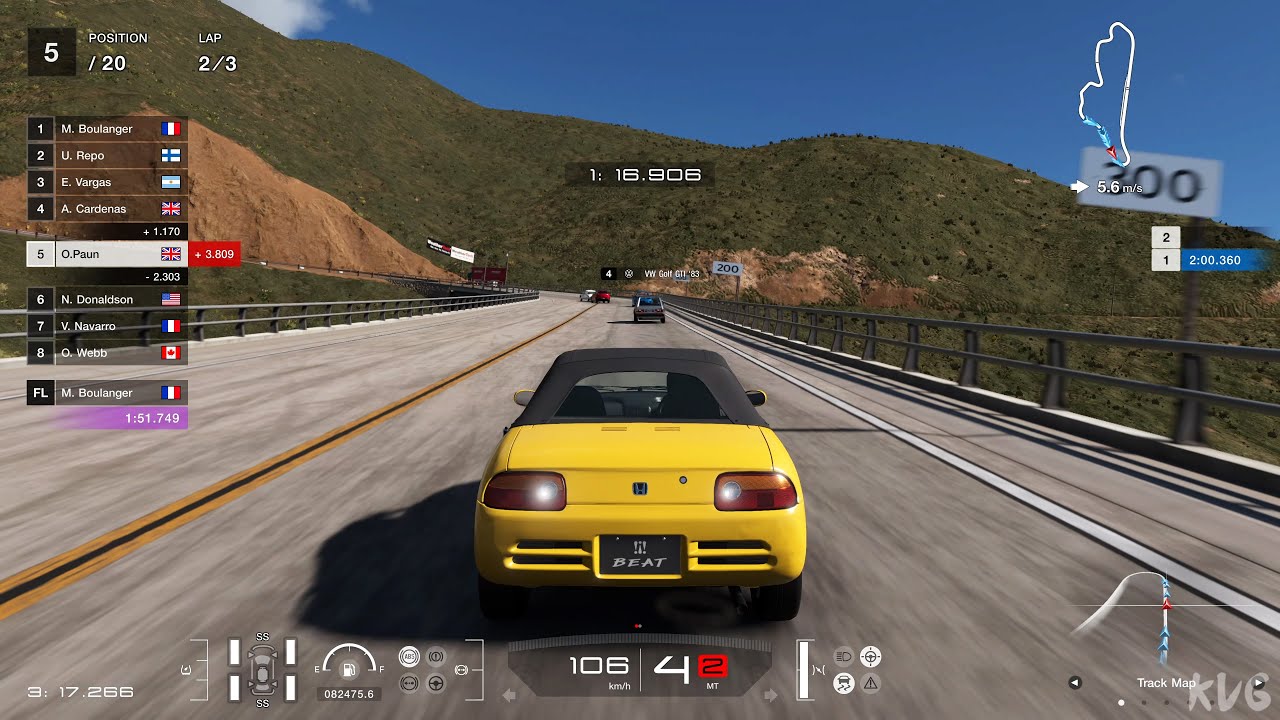 Gran Turismo 7 - Grand Valley South Reverse - Gameplay (PS5 UHD) [4K60FPS]