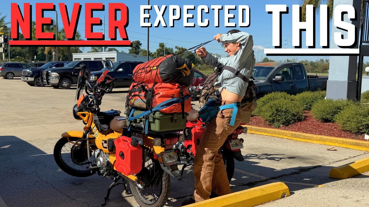 Riding a Tiny Honda Trail 125 Motorcycle 1,100 Miles Across America