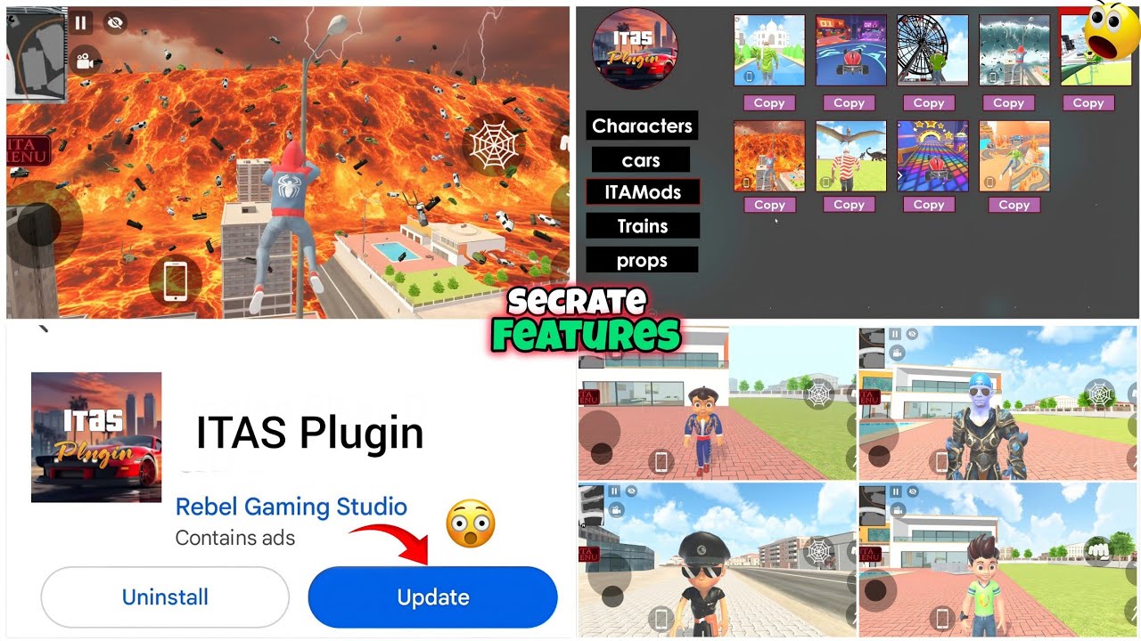 Indian Theft Aura Simulator New Update | ITAS Plugin | How To Add custom Mode | Night Mode Add 