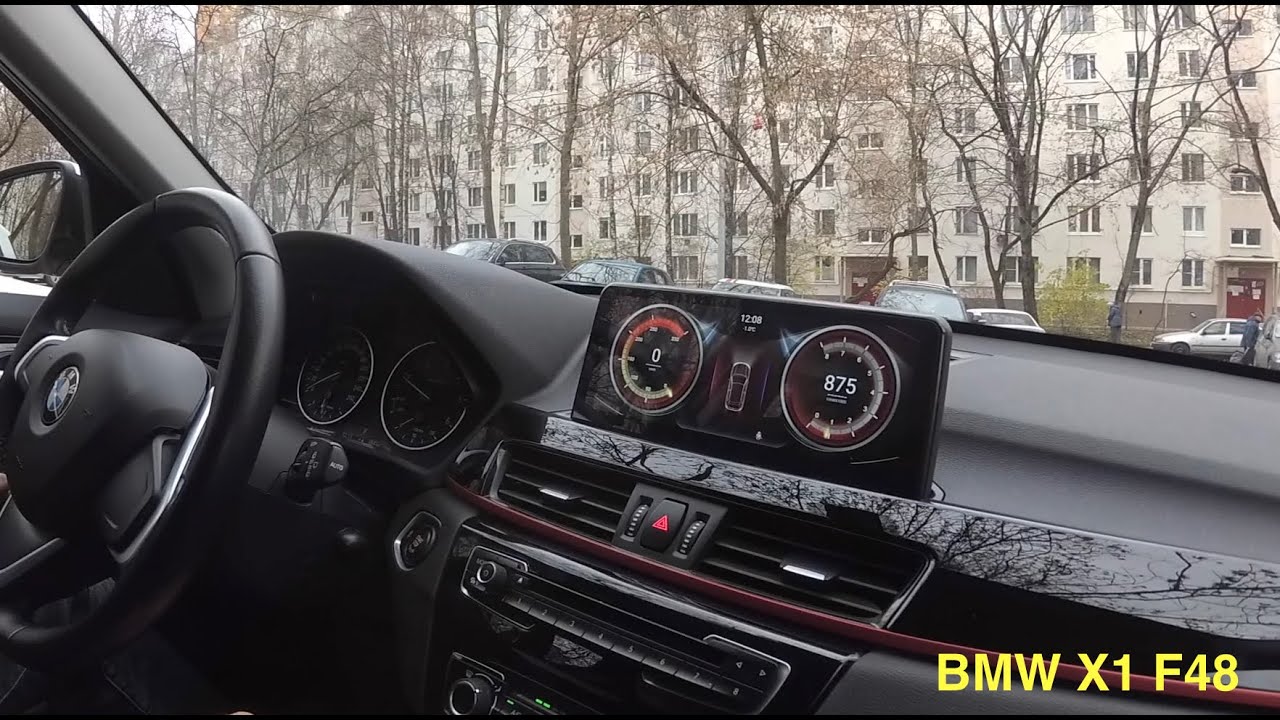 Установка Андроида 10.25 в BMW X1 F48 / Installation Android 10.25 in BMW X1 F48