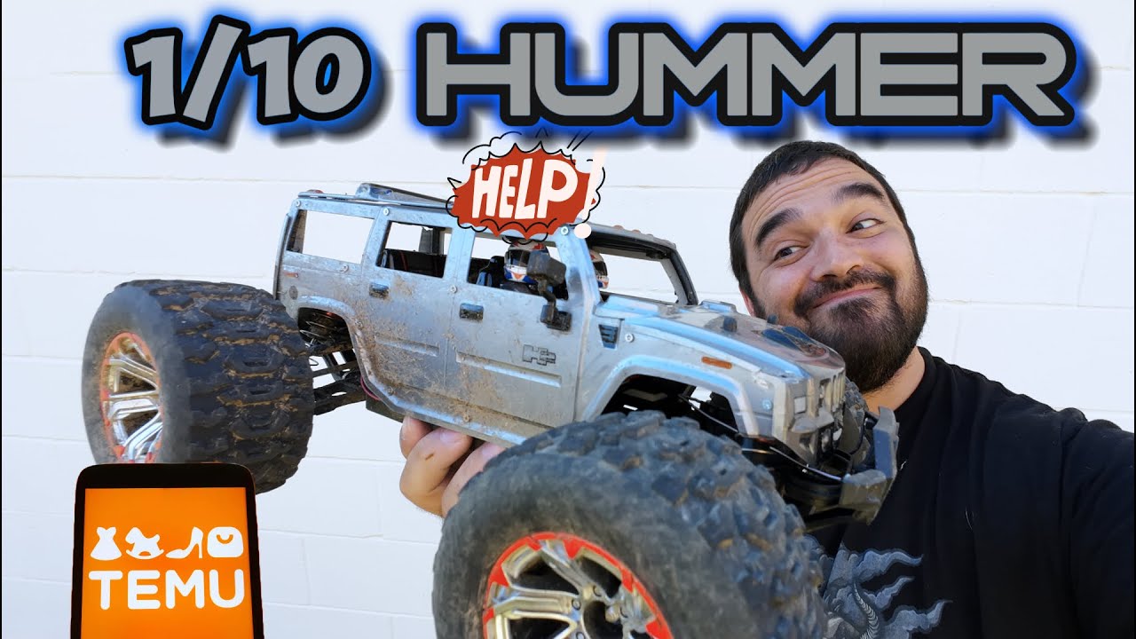 Этот радиоуправляемый HUMMER от TEMU просто ПОТРЯСАЮЩИЙ!