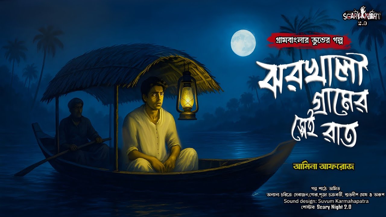 ঝরখালী গ্রামের সেই রাত - (গ্রাম বাংলার ভূতের গল্প) | Gram banglar vuter golpo | Bengali audio story