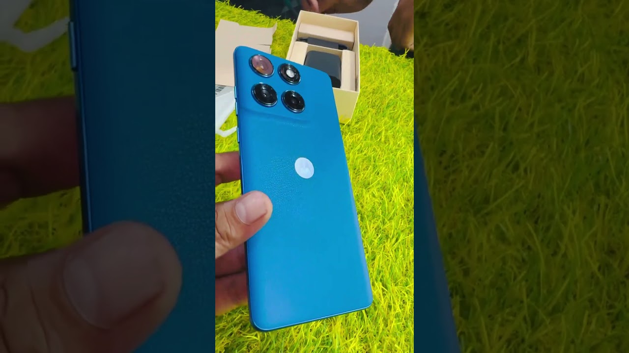 Motorola Edge 60 Fusion Unboxing &First Look⚡️All Curved Screen Dimensity 7400#shorts #trending