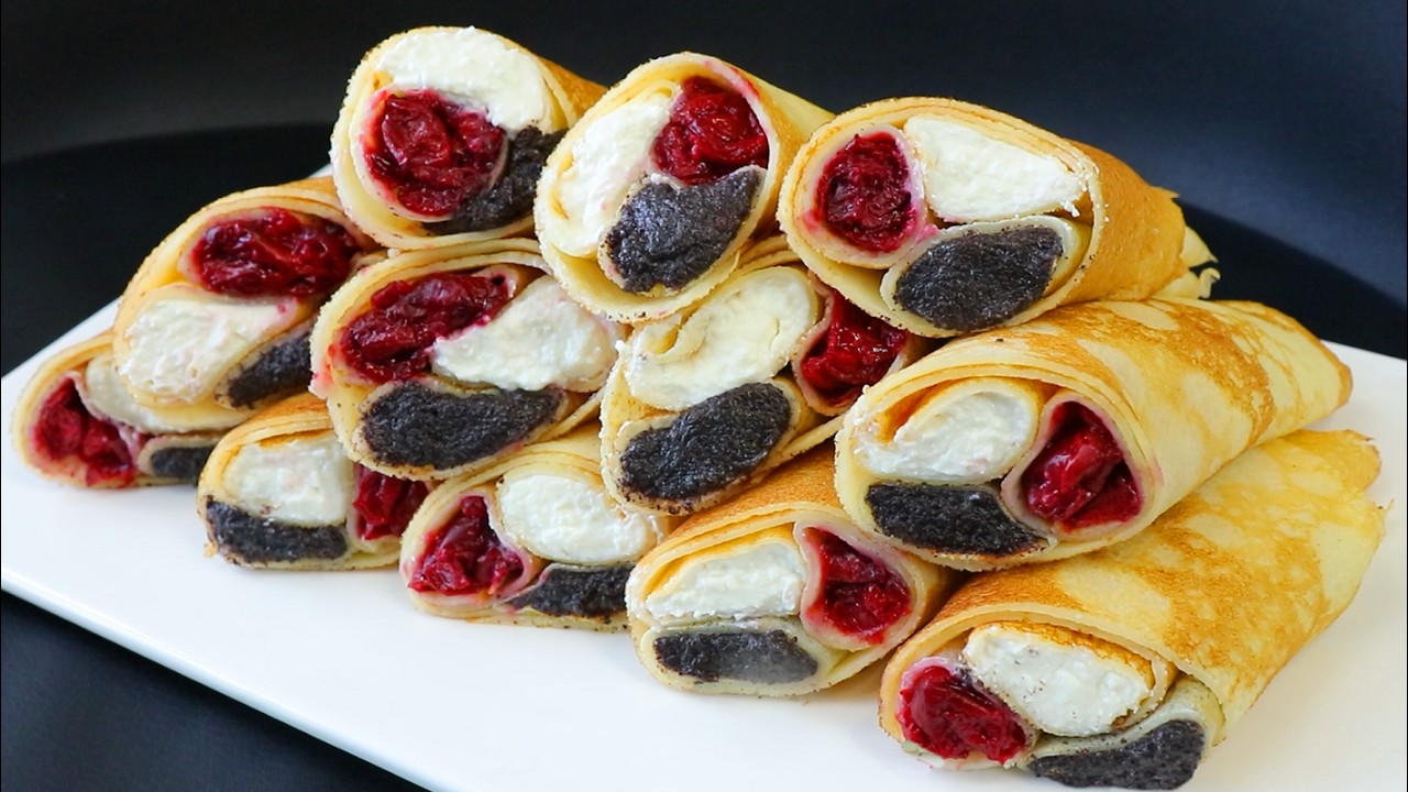 БЛИНЫ Как ПИРОЖНЫЕ 