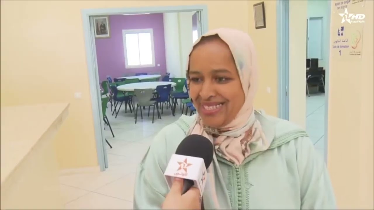 روبورطاج قناة الاولى - صاحبة السمو الملكي الأميرة للا أسماء تدشّن مركز للا أسماء للصم وضعاف السمع