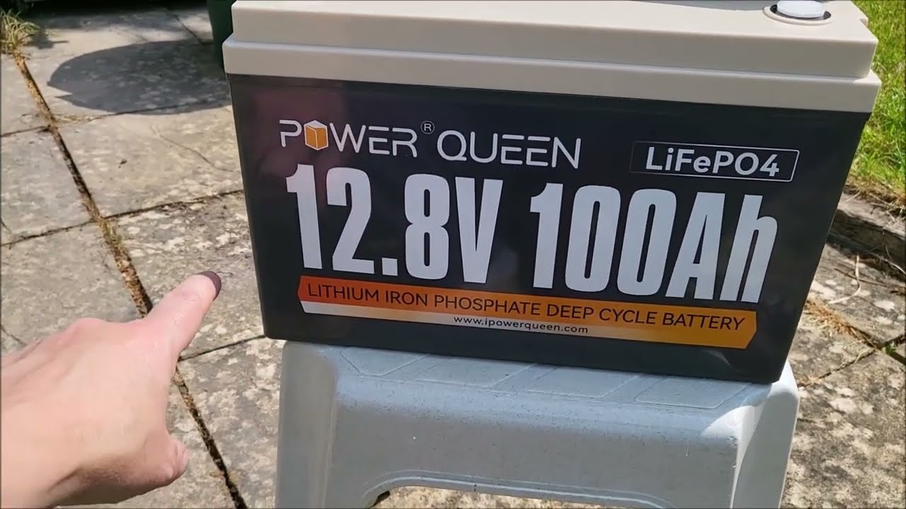 PowerQueen 100Ah LiFePO4 Battery Charge/Discharge