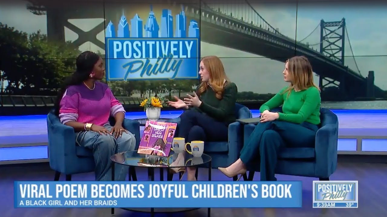 Jaylene Talks "A Black Girl and Her Braids" on "Positively Philly" PHL-17!