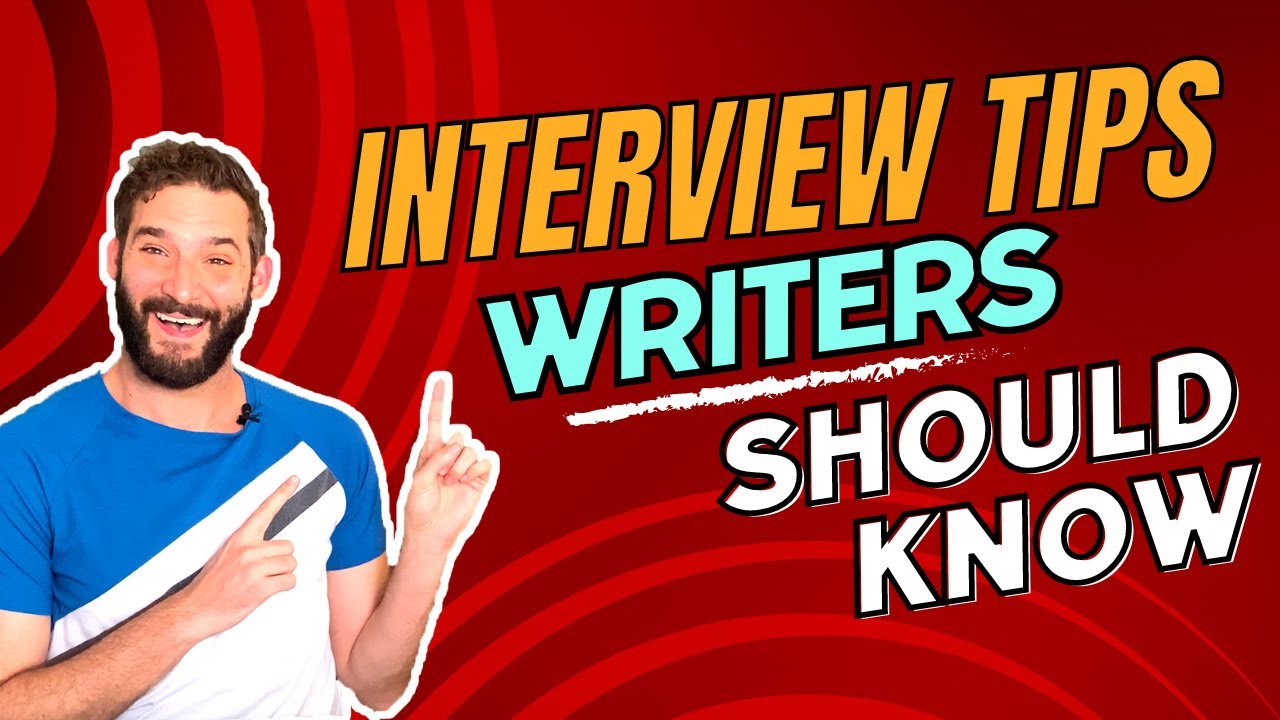 5 Tips To Crush Your Next Writing Interview