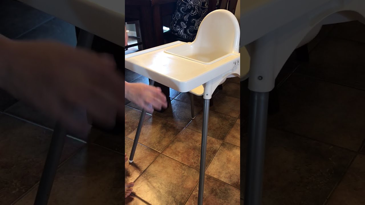 Easy IKEA tray removal!