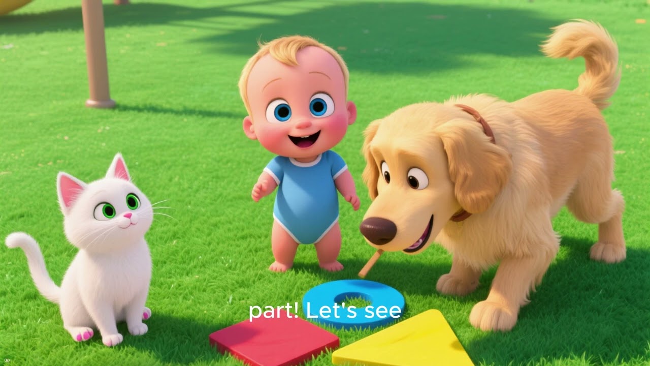 The Shape Adventure 🌈🌟| Boby Playhouse | Episode 7