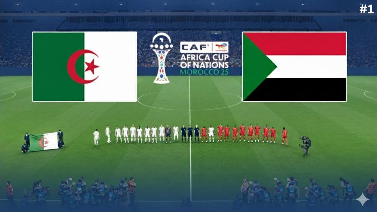 Coupe D'afrique Des Nation | Algérie🇩🇿 - Sudan🇸🇩 |Pes 2026 |PS4 Full Match Gamplay 🎮