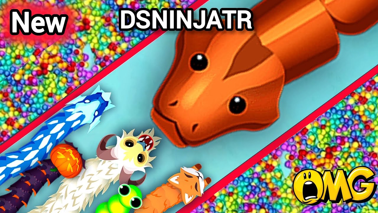 😱 Snake io🐍 Bronze snake skin 🐍 snake party 🥳 killing hungry snake gameplay| NINJA TRICK