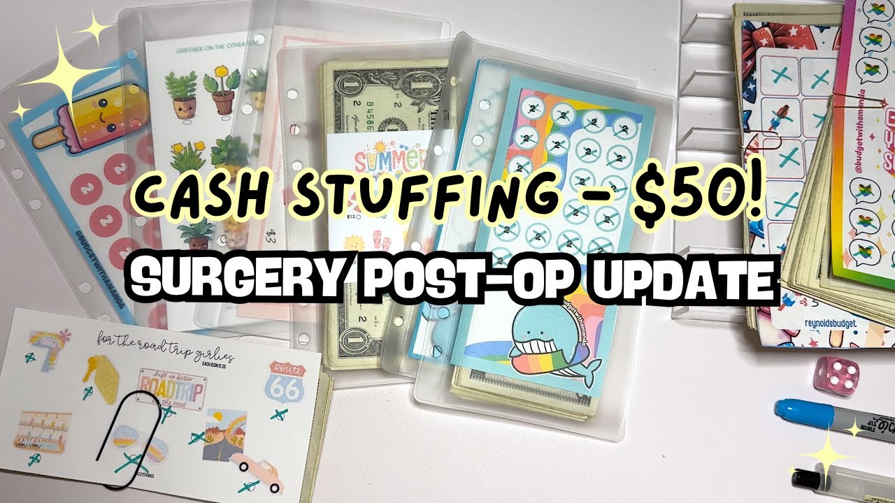 MINI Savings Challenges | Cash Stuffing $50