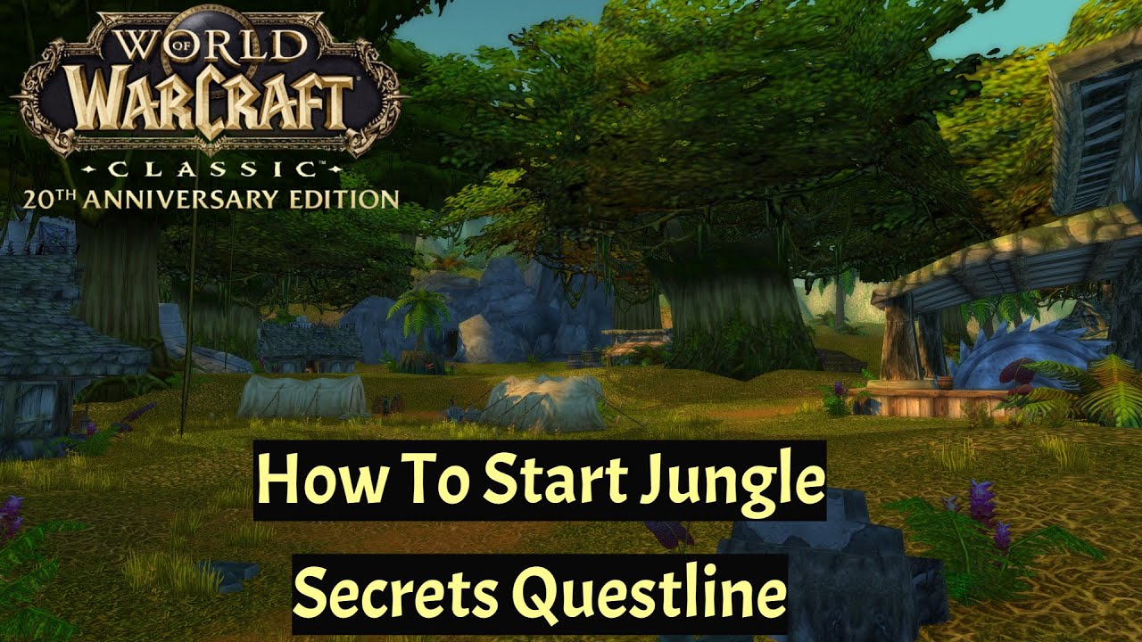 How To Start Jungle Secrets Questline  | WoW Classic 2K