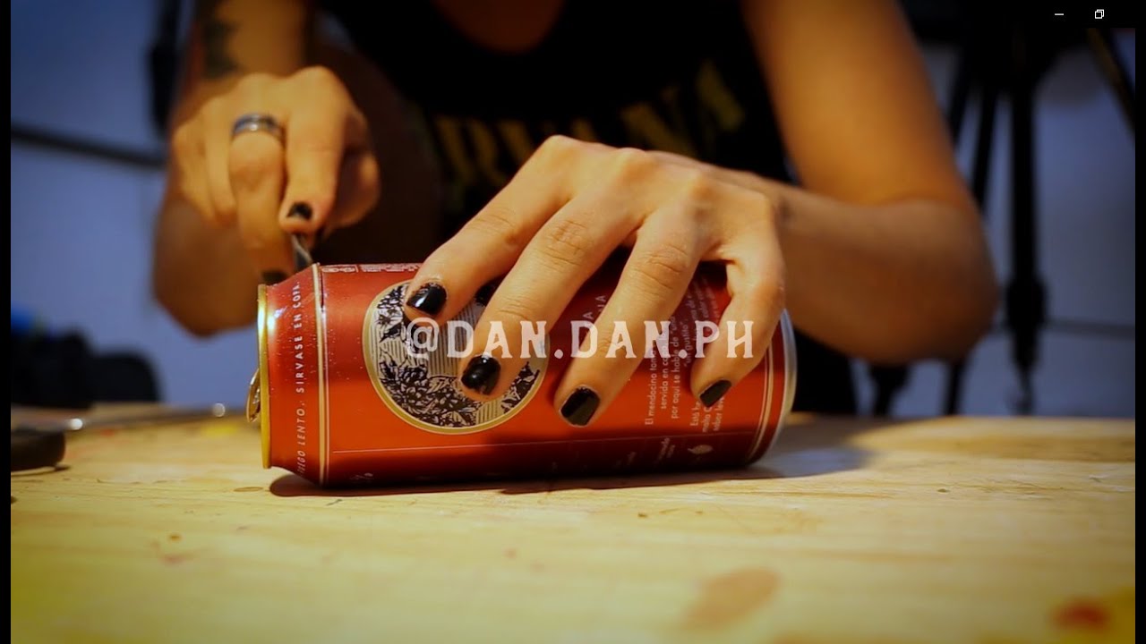 Construcción de cámara estenopeica con una lata. Pinhole camera.