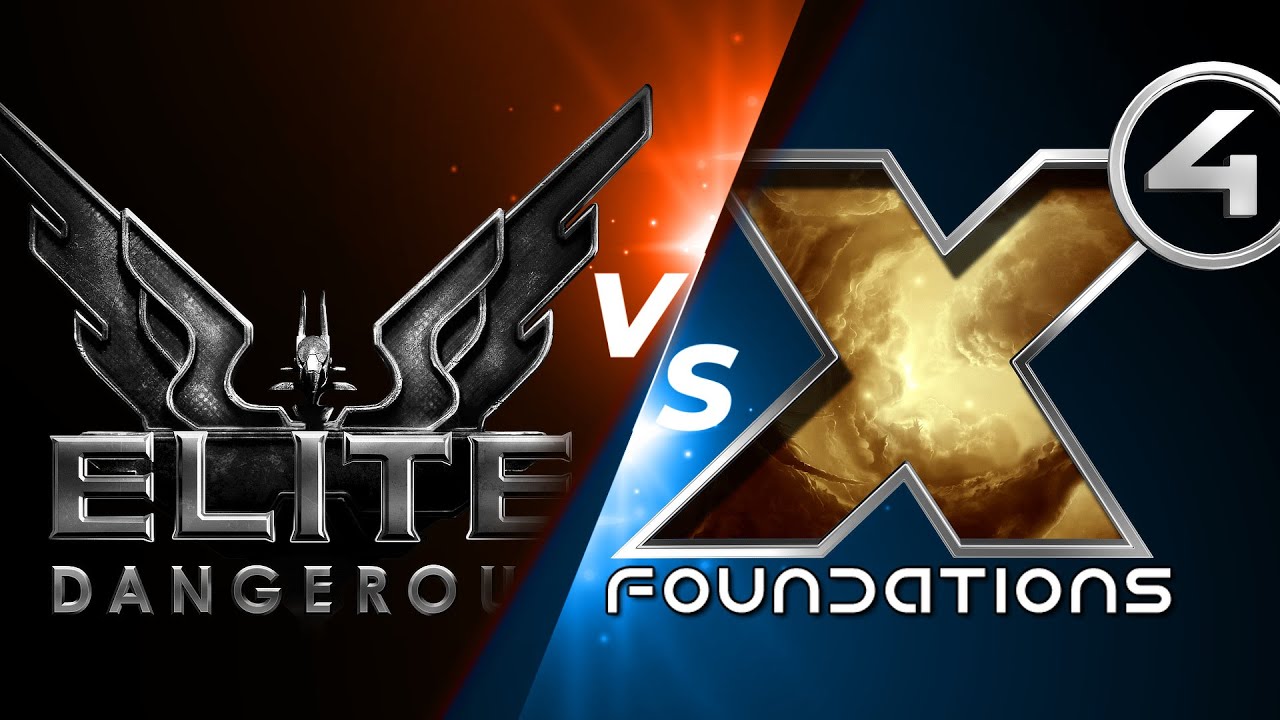 Давайте сравним этих тяжеловесов! — Elite Dangerous против X4 Foundations