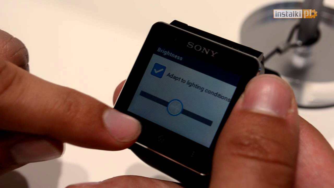 Zegarek Sony SmartWatch 2 SW2 (Hands-On)