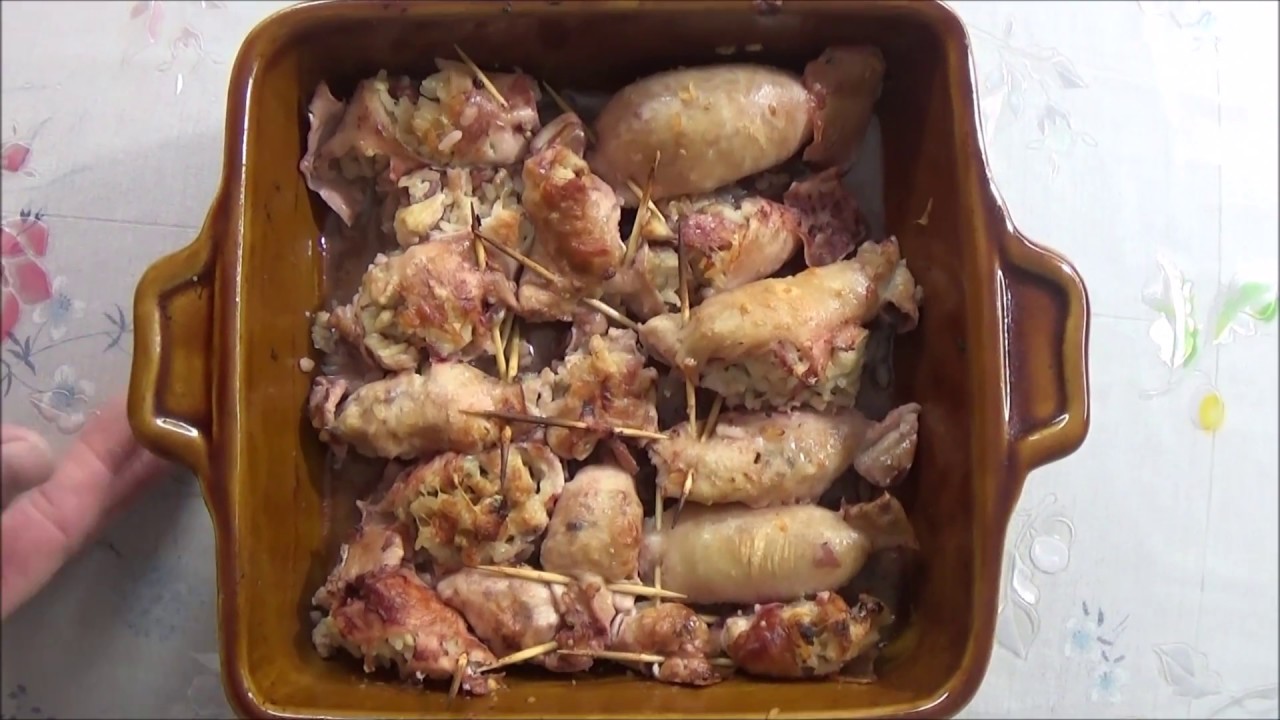 Kallamarë të mbushur - Stuffed Squid