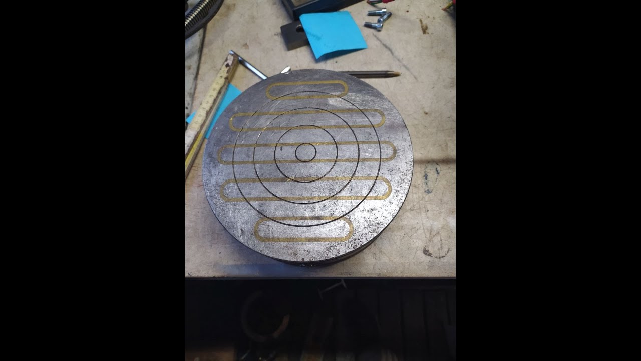 Magnetic table refubrishment - repair round permanent magnetic table