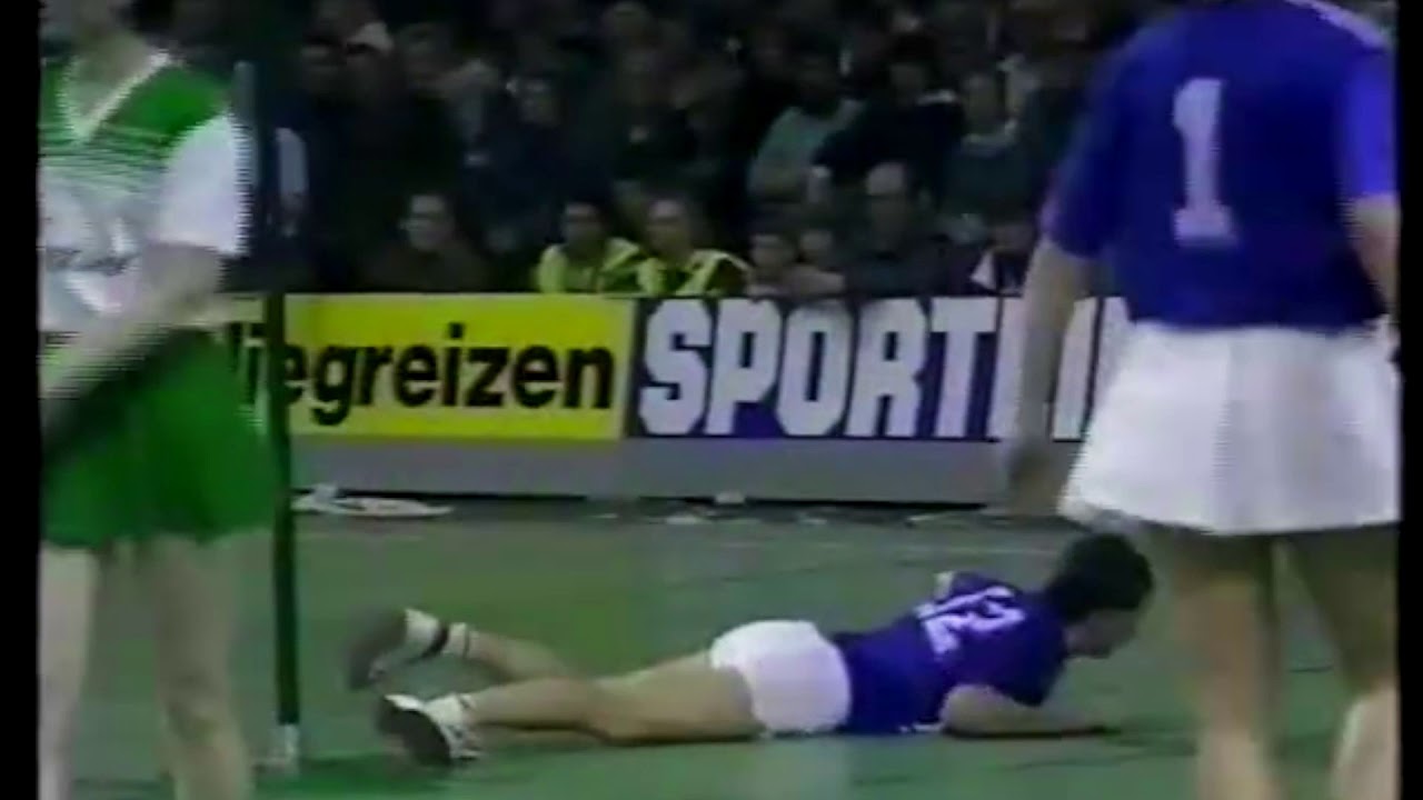 1987-1988 Korfbal zaalfinale PKC - Oost-Arnhem