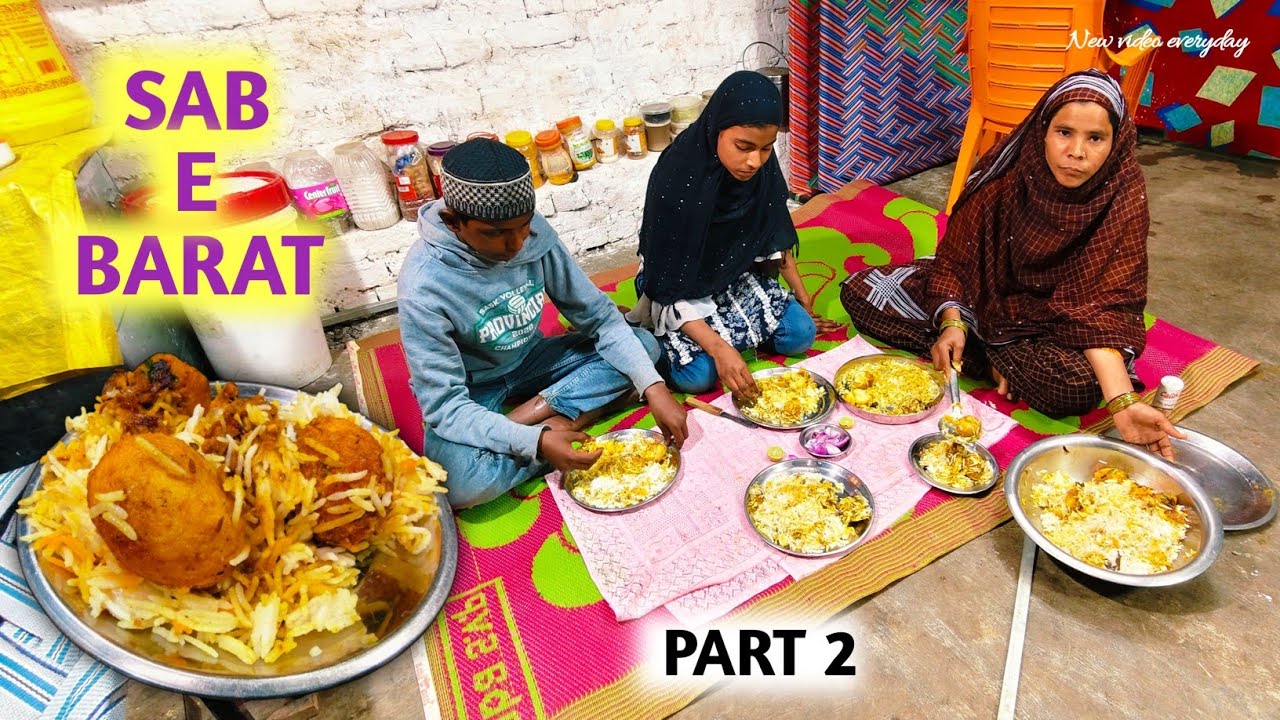 Egg Biryani iryani || Seb e Barat . Part - 2