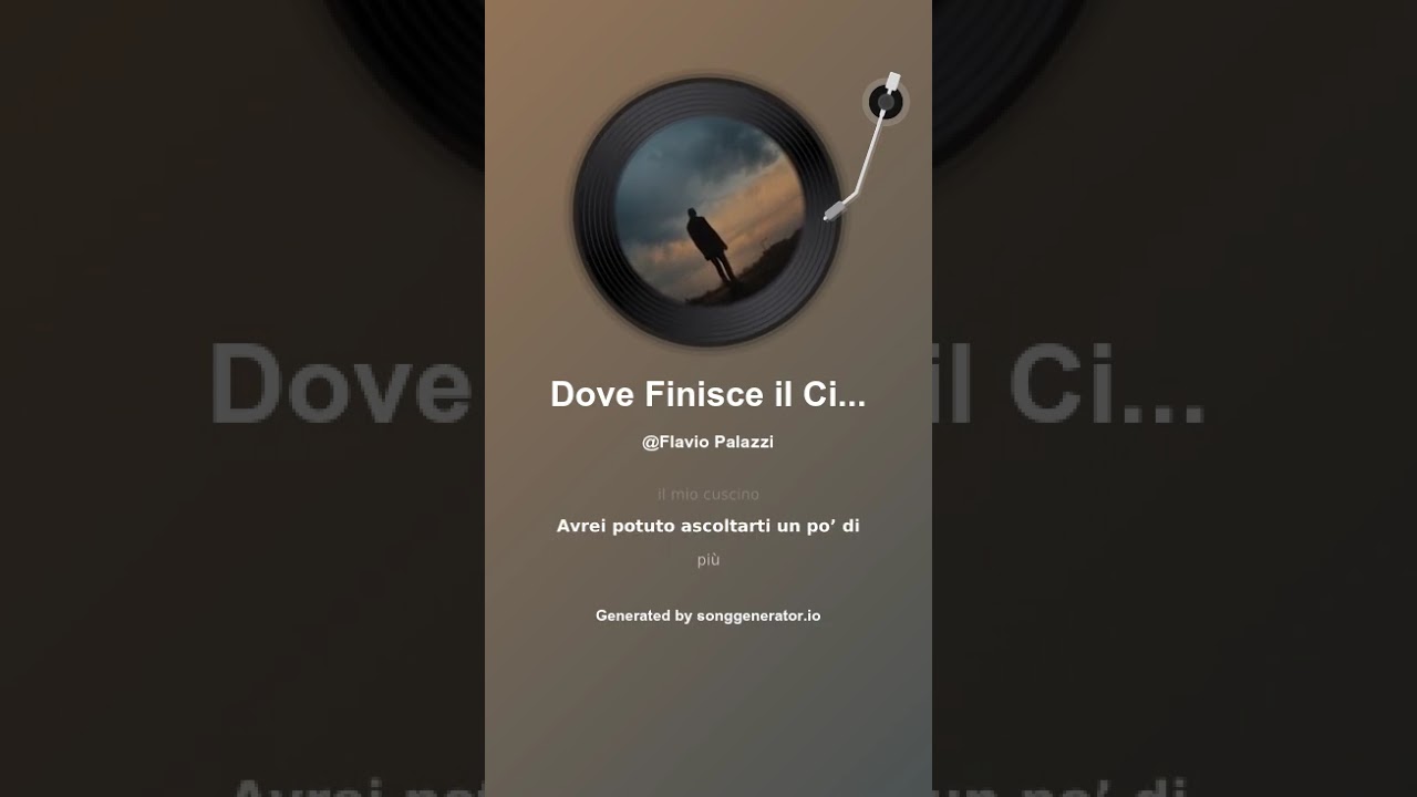 Dove Finisce il Cielo