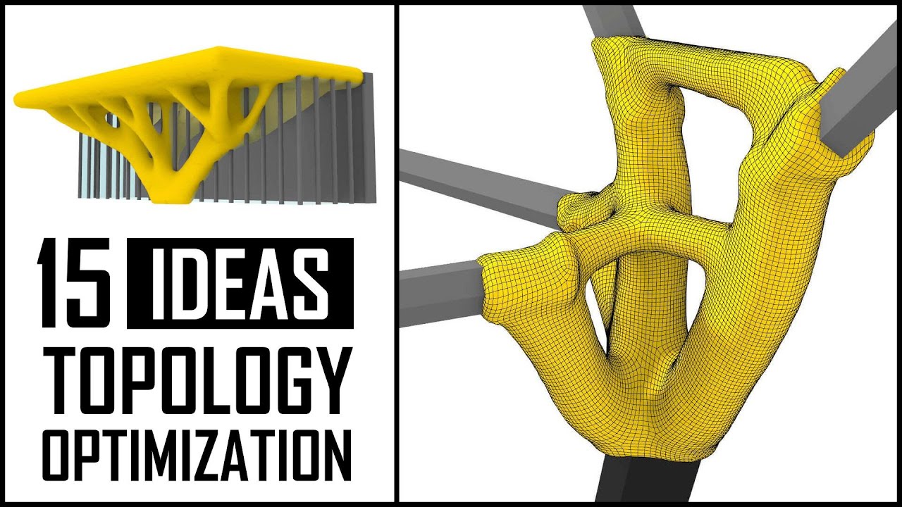 15 Ideas for Topology Optimization (Grasshopper Scripts)