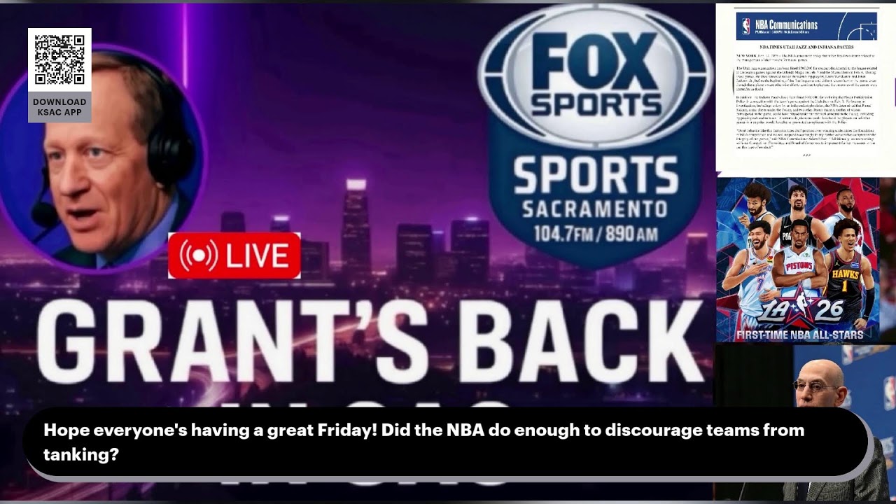 The Grant Napear Show on Fox Sports Radio I NBA in Trouble? I  2.13.26