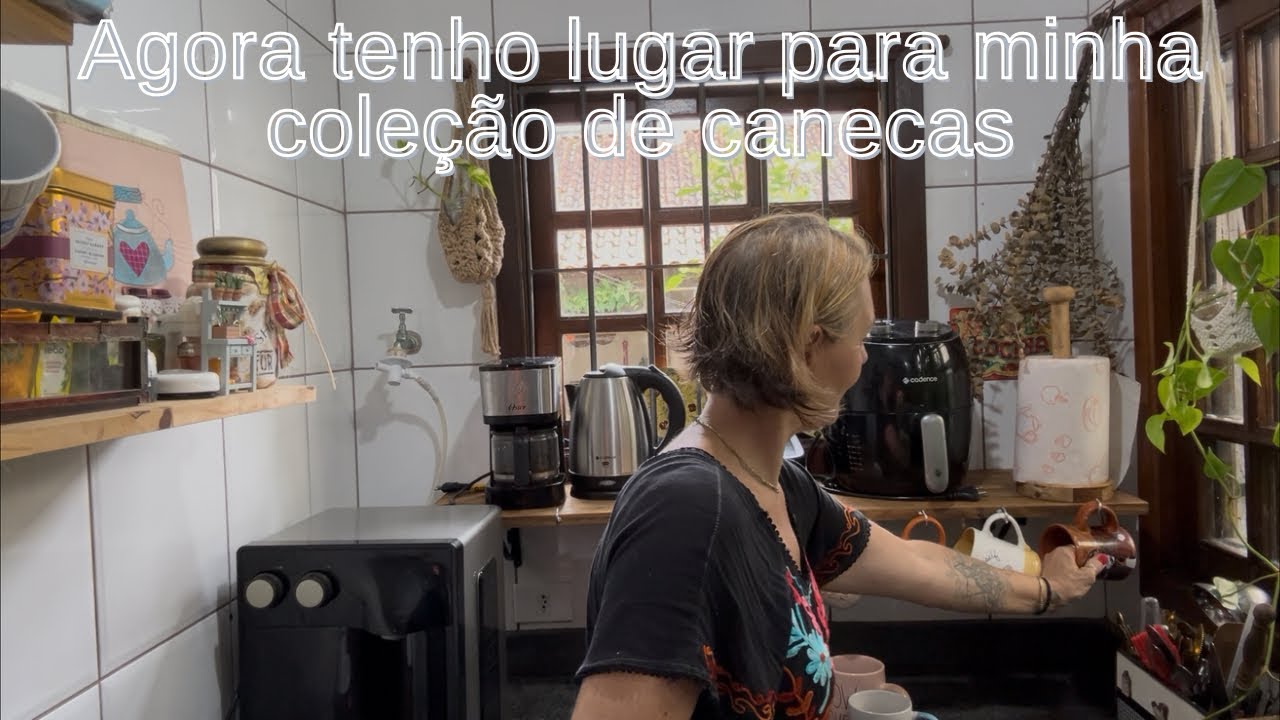 Otimizando o espaço da minha mini cozinha 🌿🍂🪴