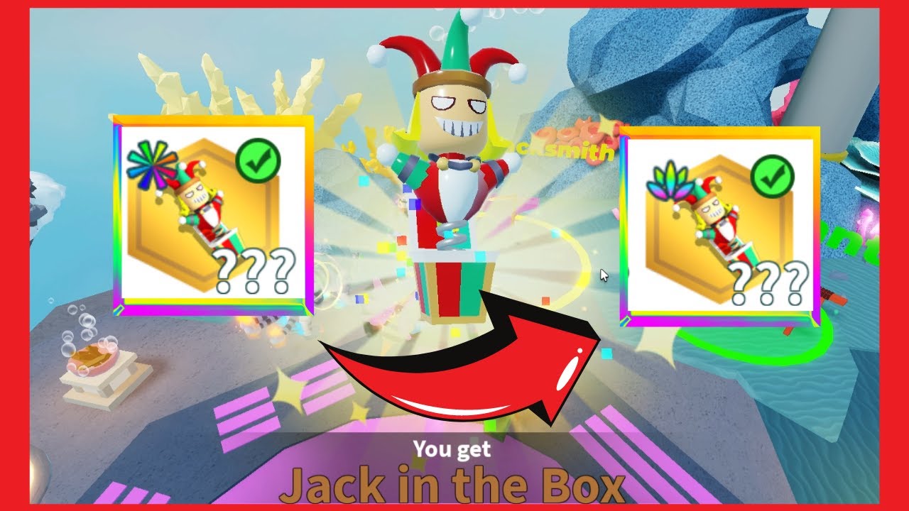 Roblox Weapon Fighting Simulator Jack In The Box Enchant Shiny +++