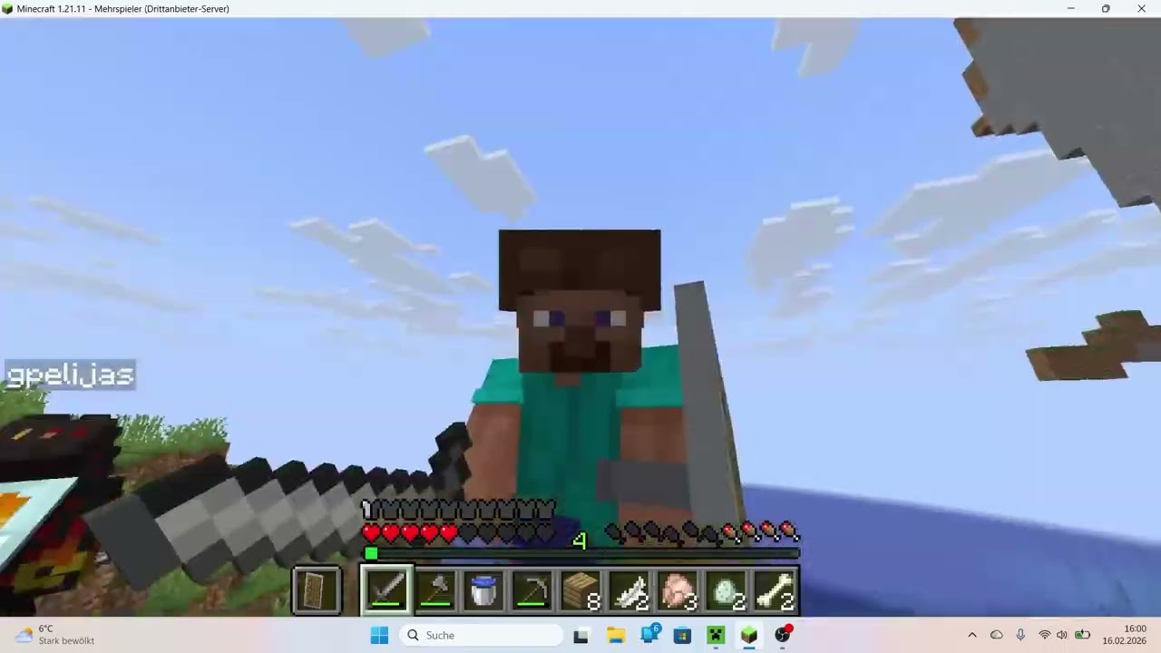 Minecraft mit meinem Freund