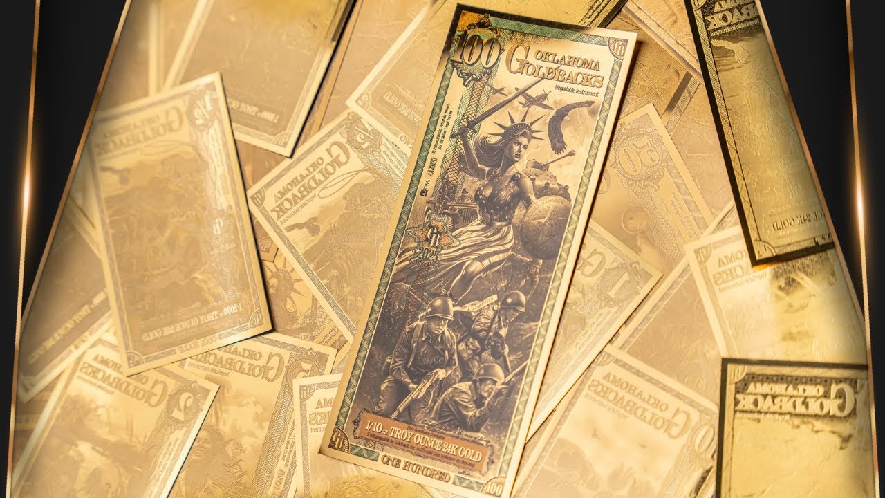 Goldbacks - Oklahoma Series, first look and in stock now!